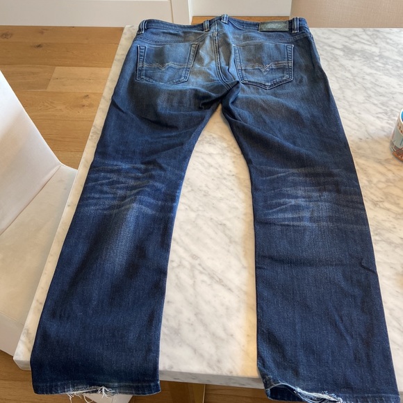 Diesel Viker regular straight fit, distressed men’s jean sz 32w 34Length - Picture 5 of 14